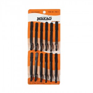 MACAO PINZA DE DEPILAR NEGRA x 12u